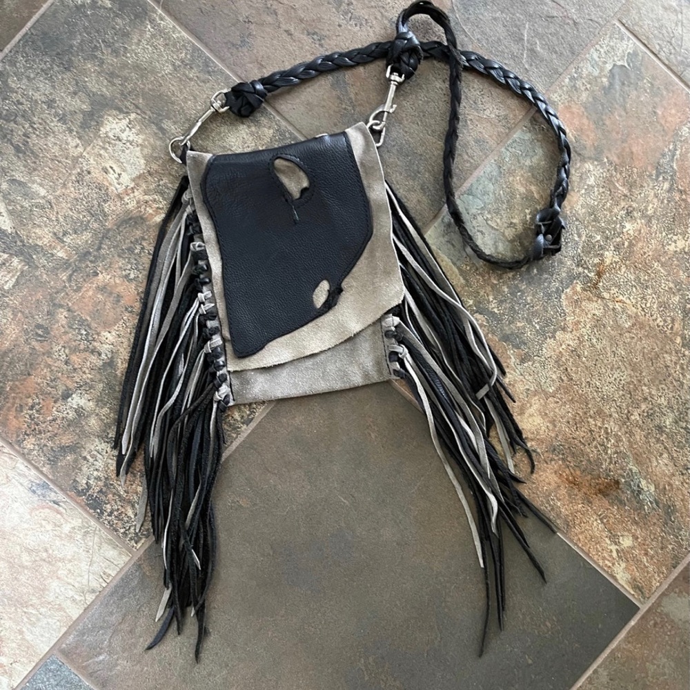Genuine Leather Crossbody Bag